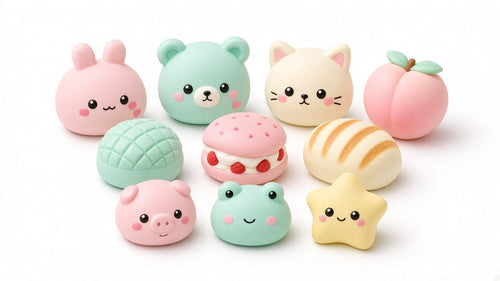 Kawaii Squishy Stress Toy Assortment